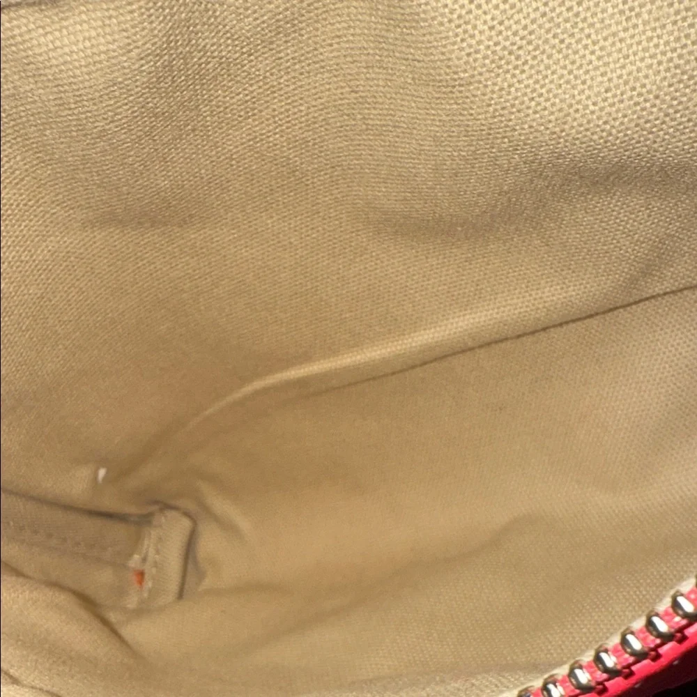 Longchamp Pink Embossed Wristlet - Picture 9 of 10